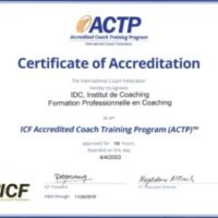 formation coaching suisse accréditée ACTP
